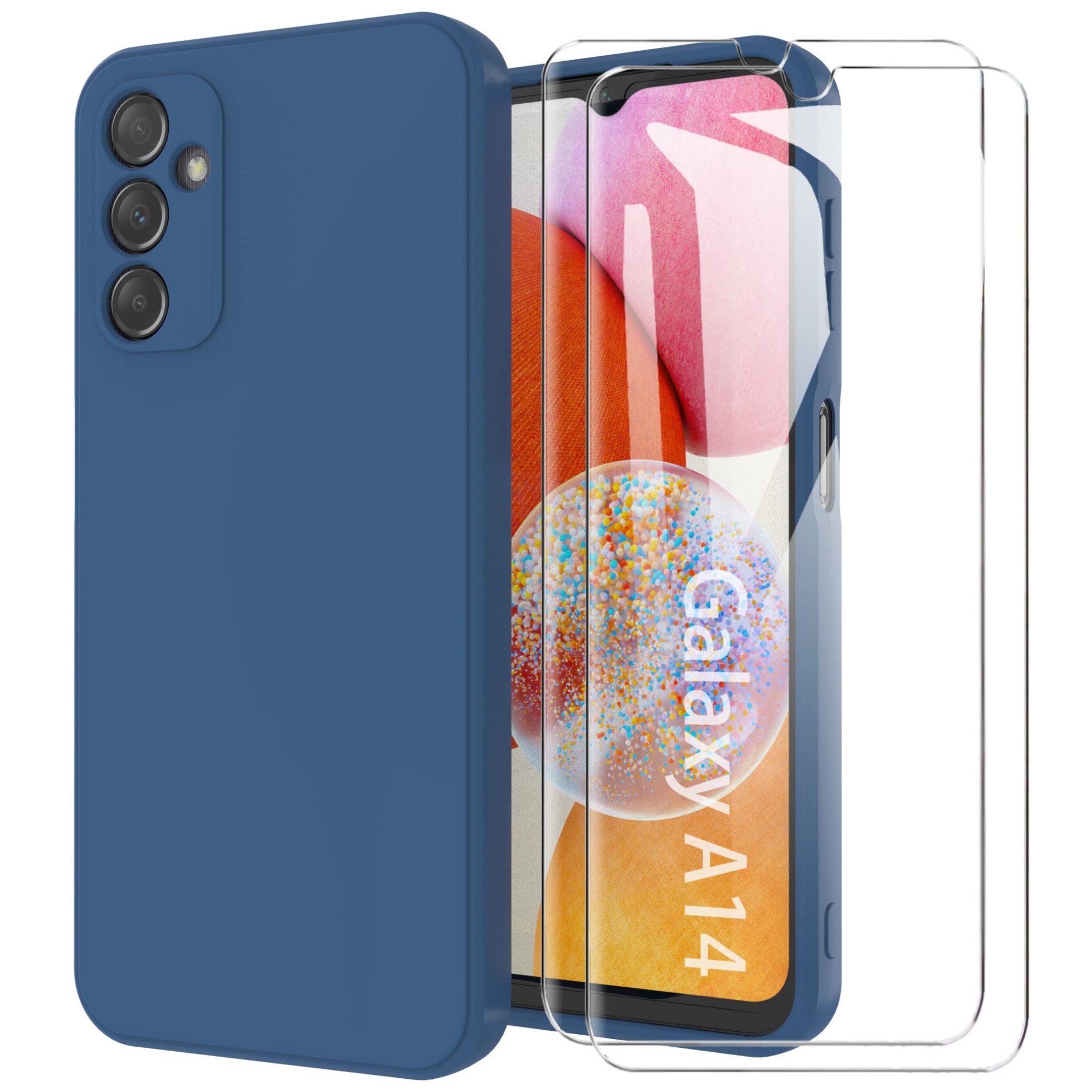 تصویر  کاور سیلیکونی اورجینال و های کپی مناسب برای گوشی Samsung Galaxy A14
