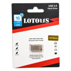 تصویر  فلش مموری Lotous مدل L-800  با ظرفیت 16 گیگابایت (گارانتی مادام العمر)