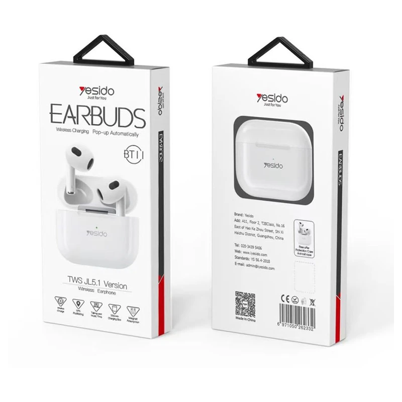 تصویر  ایرپاد yesido مدل BT 11