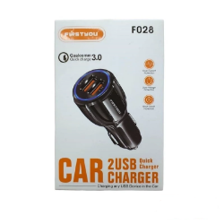 تصویر  شارژر فندکی برند FIRST you مدل F028