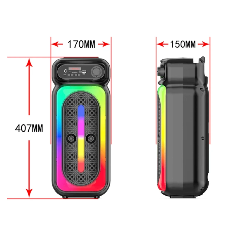 تصویر  اسپیکر بلوتوثی قابل حمل مدل ZQS-4272