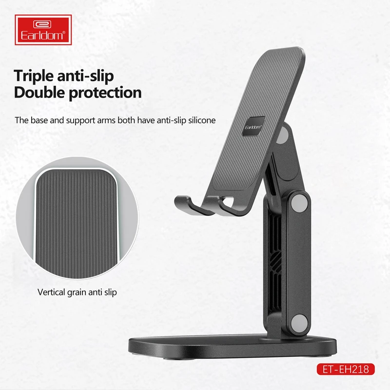 تصویر  پایه نگهدارنده گوشی موبایل و تبلت ارلدام مدل ET-EH218