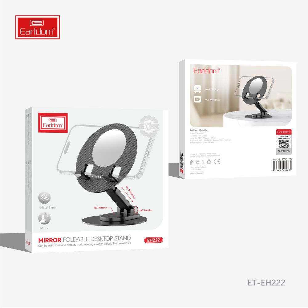 تصویر  پایه نگهدارنده گوشی موبایل و تبلت ارلدام مدل ET-EH222