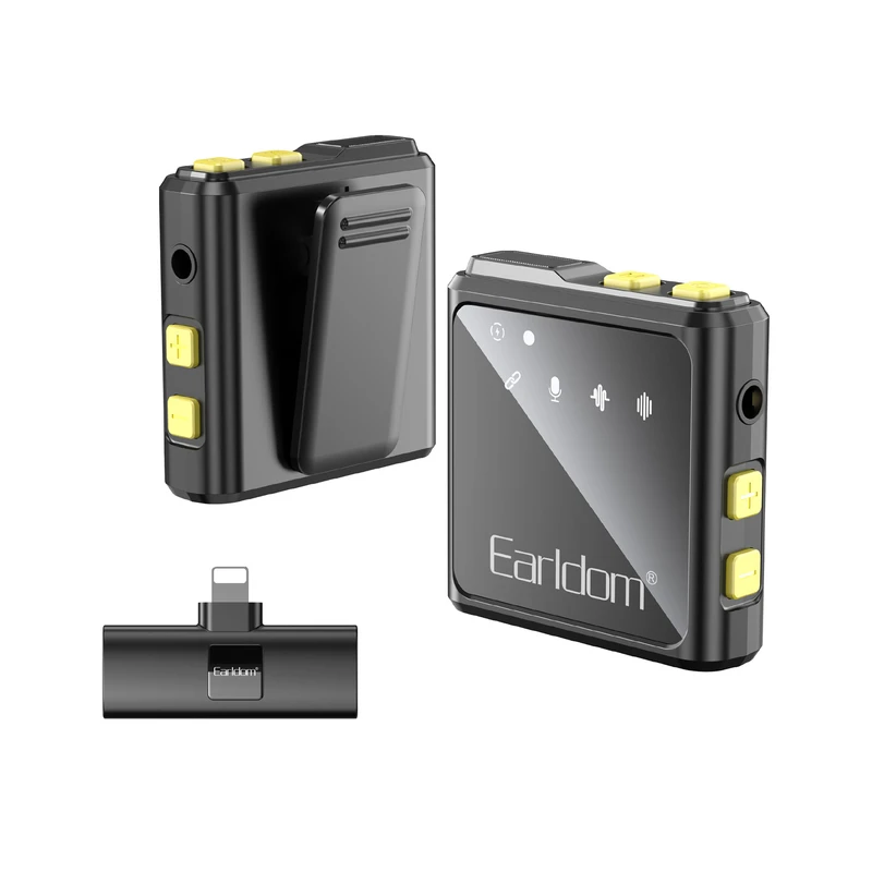 تصویر  میکروفن یقه ای ارلدام مدل Lithning MC9L