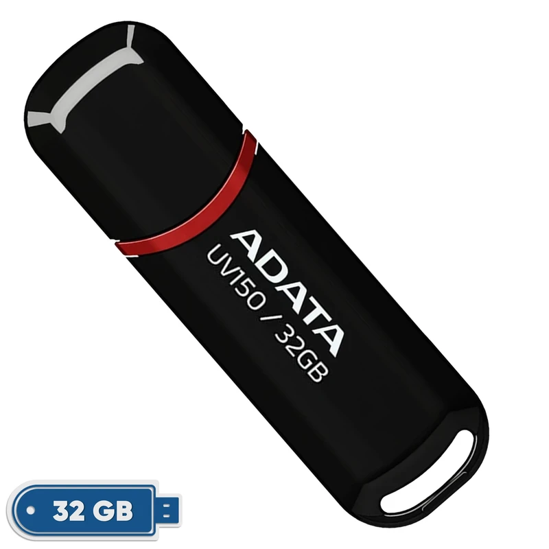 تصویر  فلش مموری (USB 3.2) ADATA مدل UV150  با ظرفیت 32 گیگابایت (گارانتی مادام العمر)